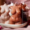 Curvy Body Shaped Candles in Flesh Tones