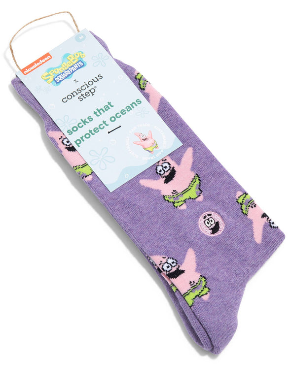 Patrick socks that protect oceans