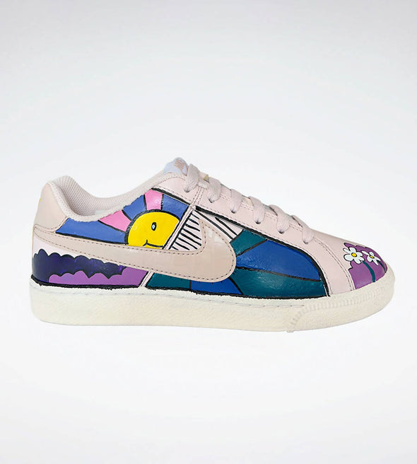Hand-painted sneakers Life is beautiful