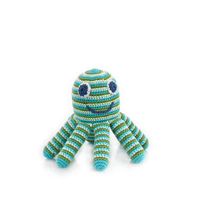 Octopus Toy in Green