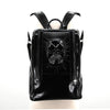 PROTRUDED SKULL HEAD W/ ZIPPER DETAILS BACKPACK
