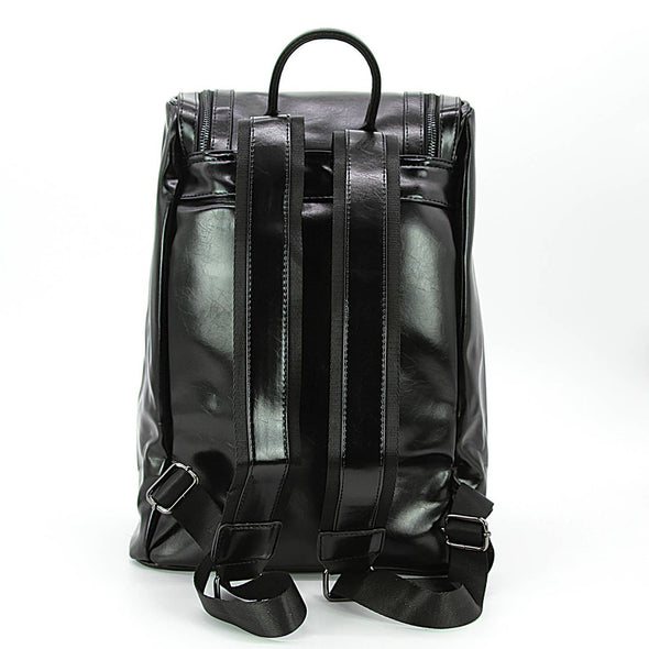PROTRUDED SKULL HEAD W/ ZIPPER DETAILS BACKPACK