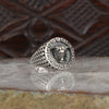 Mens Medusa Ring Solid 925 Sterling Silver: 10 US
