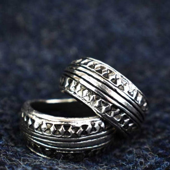 Replica Viking Age Stamped Ring  #2