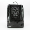 PROTRUDED SKULL HEAD W/ ZIPPER DETAILS BACKPACK