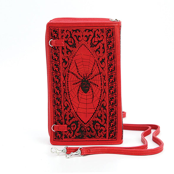 Grimoire Book Clutch Bag in Vinyl