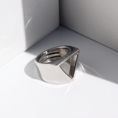 Ring TRIANGLE OF LIFE: Silber / 69 (22.0 mm Innendurchmesser)