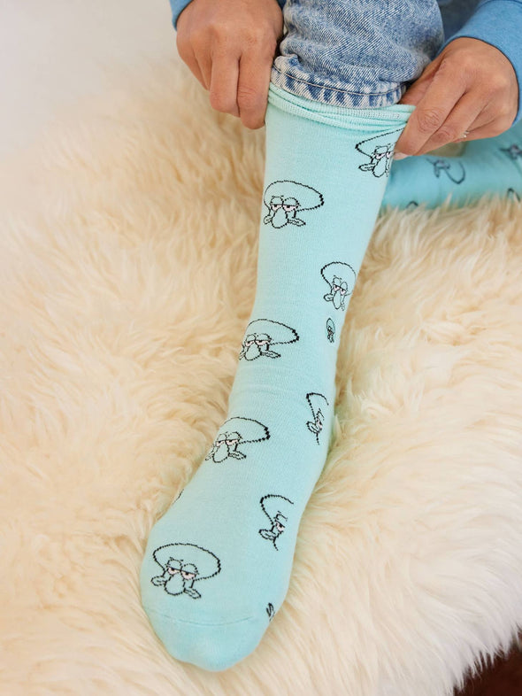 Squidward Socks that Protect Oceans