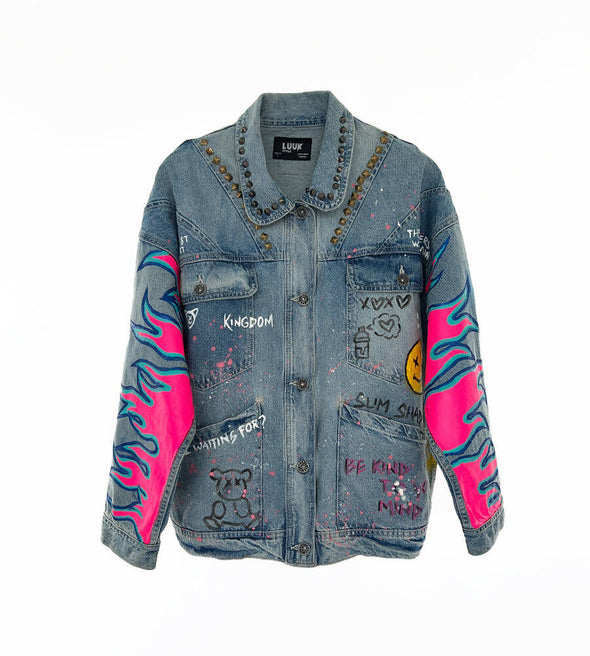 Hand-painted jacket Kingdom