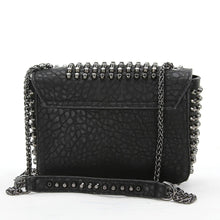 Load image into Gallery viewer, Studded Skull Head Small Shoulder Bag In Vinyl