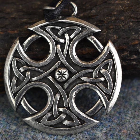 Nevern Cross Celtic Pendant