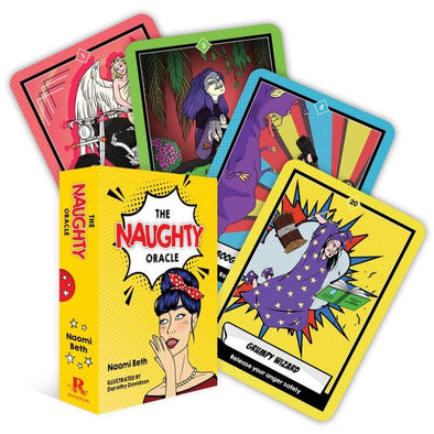 Naughty Oracle: 44 Full-Color Cards and 128-Page Guidebook