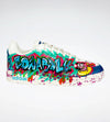 Hand-painted sneakers Courage