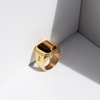 Ring ZEUS TIGEREYE: Gold (18K vergoldet) / 69 (22.0 mm Innendurchmesser)