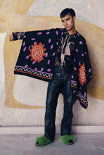 Load image into Gallery viewer, PURPLE EAGLE  PONCHO