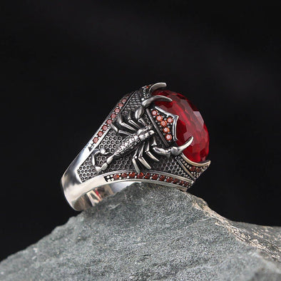 Ephesus Jewelry - Scorpion Ring Sterling Silver