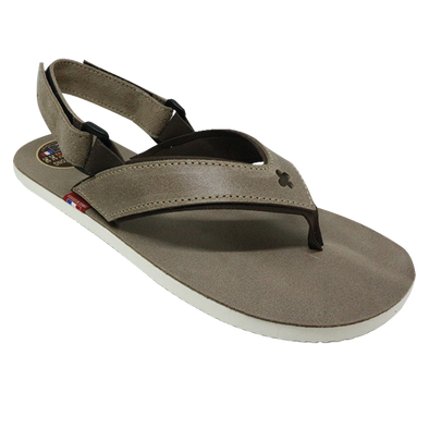 Sandale cuir VERCORS Taupe