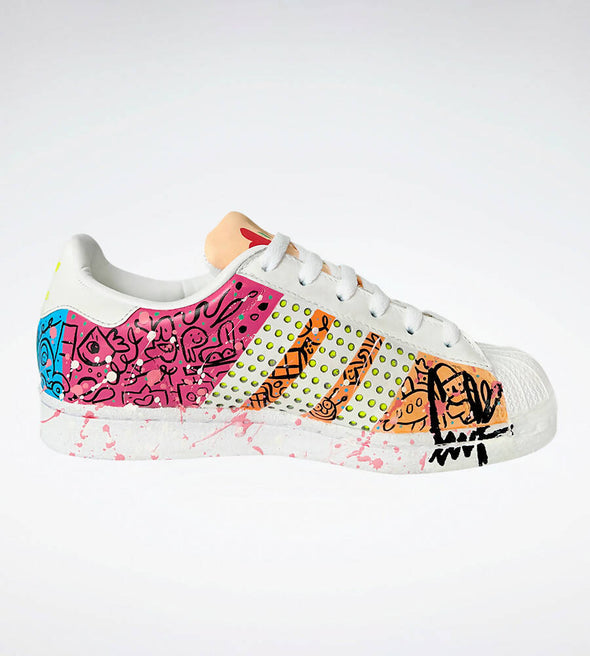 Hand-painted sneakers Street