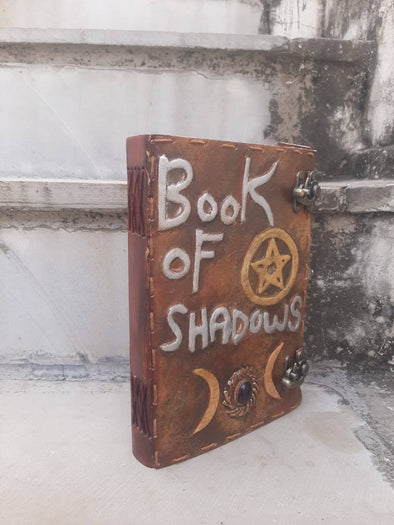 Book of Shadows, Personalized Leather Journal: 13x10