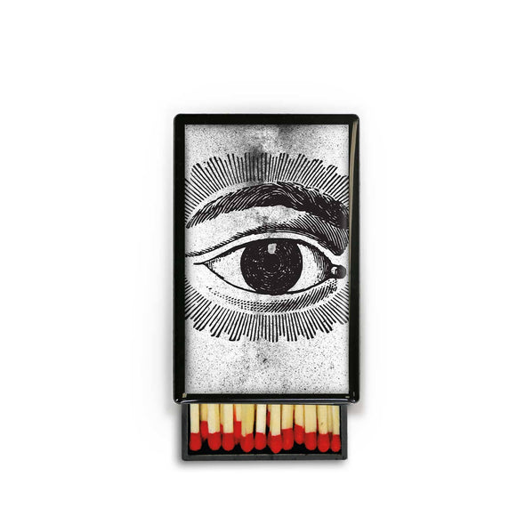 Eye Curse Protect Quirky Black White Funky Slide Box