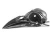 Crow Skull Locket - Silver