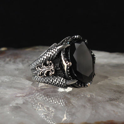 Ephesus Jewelry - Eagle Claw Ring Sterling Silver
