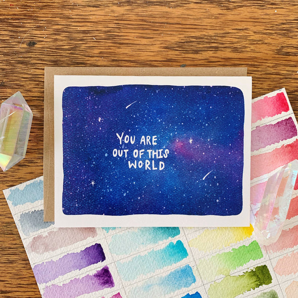 Jess Weymouth - Out of this World Greeting Card