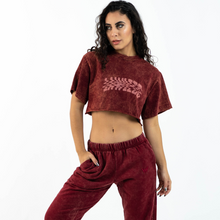 Load image into Gallery viewer, DISTORTION CROP TOP