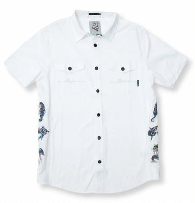 Split Personalities Button Up
