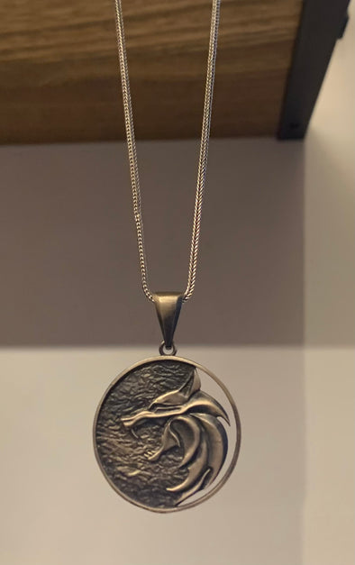 Ephesus Jewelry - Wolf Necklace Sterling Silver