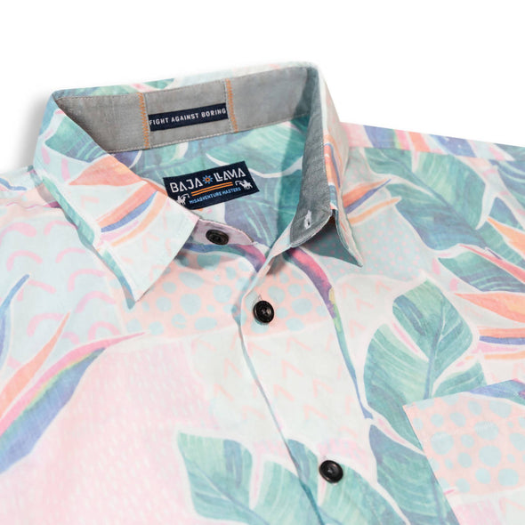 Pink Paradise Button Up