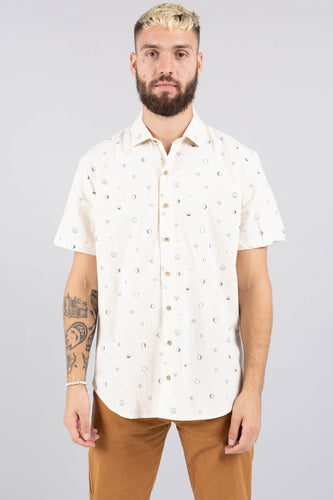 GOSSYPIUM PEACE MEN'S BUTTON DOWN SHIRT