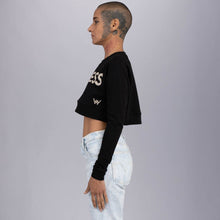 Load image into Gallery viewer, LAWLESS SWEATSHIRT CROP TOP