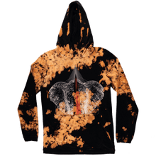 Load image into Gallery viewer, Tie dye hoodie, product image, Lawless apparel.