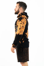 Load image into Gallery viewer, LOXODONTA TIE DYE HOODIE BLACK