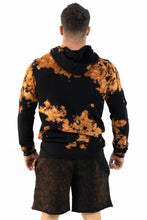 Load image into Gallery viewer, MIND OVER MATTER TIE DYE HOODIE BLACK