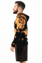 Load image into Gallery viewer, MIND OVER MATTER TIE DYE HOODIE BLACK