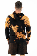 Load image into Gallery viewer, EQULIBRIUM TIE DYE HOODIE BLACK