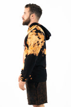 Load image into Gallery viewer, EQULIBRIUM TIE DYE HOODIE BLACK