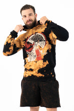 Load image into Gallery viewer, EQULIBRIUM TIE DYE HOODIE BLACK