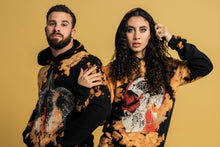 Load image into Gallery viewer, LOXODONTA TIE DYE HOODIE BLACK