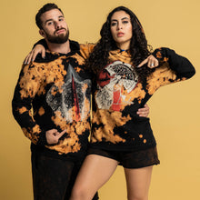 Load image into Gallery viewer, LOXODONTA TIE DYE HOODIE BLACK