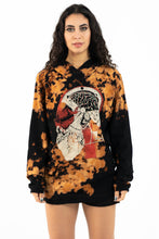 Load image into Gallery viewer, EQULIBRIUM TIE DYE HOODIE BLACK