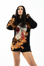 Load image into Gallery viewer, EQULIBRIUM TIE DYE HOODIE BLACK
