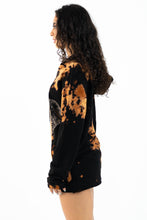 Load image into Gallery viewer, LOXODONTA TIE DYE HOODIE BLACK