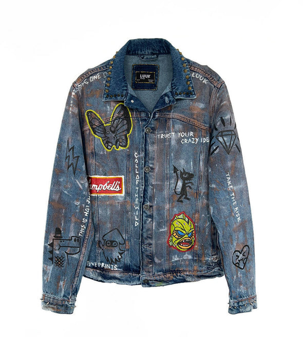 Hand-painted jacket Monsters revenge