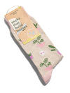 Socks that Build Homes (Pink Houseplants)