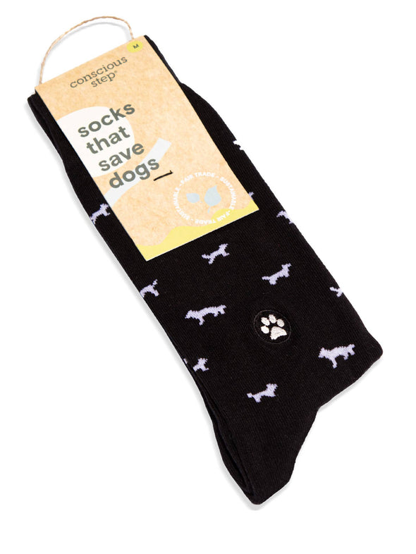 Socks that Save Dogs (Black Dogs)