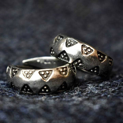 Replica Viking Age Stamped Ring  #1