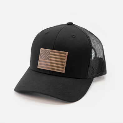 Range Leather Co. - American Flag Hat